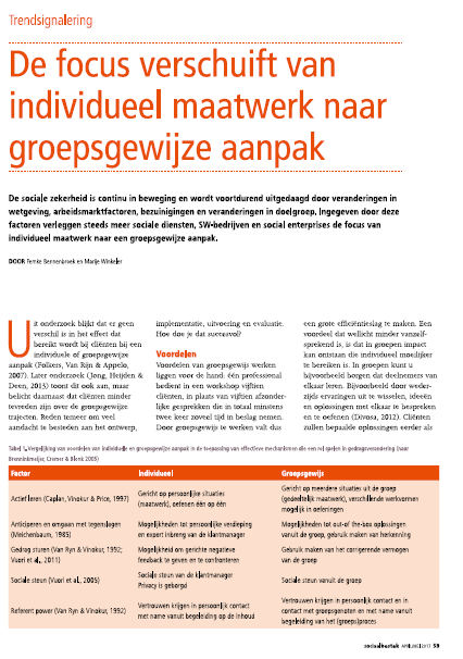 Sociaal bestek