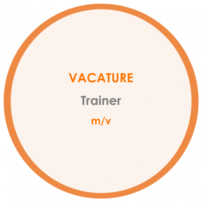 vacature trainer