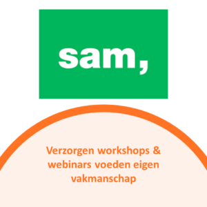 Verzorgen webinars voeden vakmanschap (SAM)